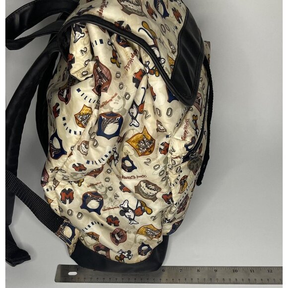 Walt Disney World Y2K Millenium 2000 Parks Icons Backpack Bag Pockets Adj Strap main image 16